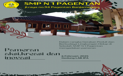 PAMERAN AKSI,KREASI DAN INOVASI SMP NEGERI 1 PAGENTAN